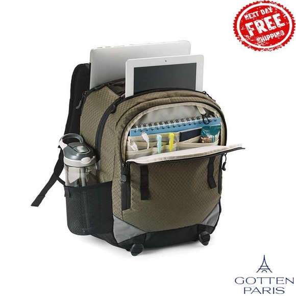 Litmus Backpack Olive Women's Bag - Picture 4 of 5